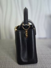 Load image into Gallery viewer, LOUIS VUITTON LV Capucines Mini Flower Crown Line in Black Taurillon Leather with detachable strap 2023
