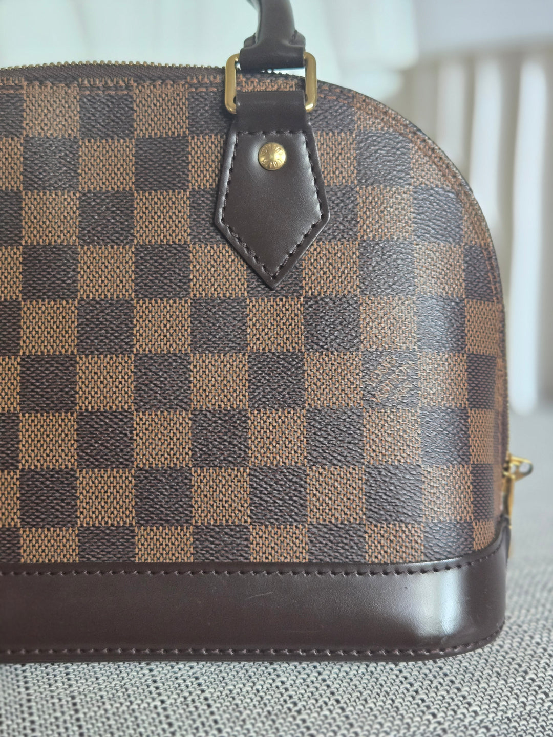 LOUIS VUITTON LV Alma BB Damier Ebene Monogram