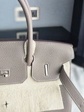 Load image into Gallery viewer, HERMES Etoupe Togo Leather PHW Birkin 30 stamp C 2018
