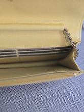 Load image into Gallery viewer, Chanel series 30 2020 Yellow Caviar LGHW Classic Wallet on chain (WOC)
