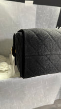 Load image into Gallery viewer, Chanel 25 Hobo Bag with Aged GHW size Small in Black Denim 25S Summer/Spring Collection
