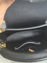 Load image into Gallery viewer, LOUIS VUITTON LV Capucines Mini Flower Crown Line in Black Taurillon Leather with detachable strap 2023

