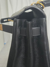 Load image into Gallery viewer, Hermes Noir/Black Epsom Leather GHW Kelly 28 stamp N 2010
