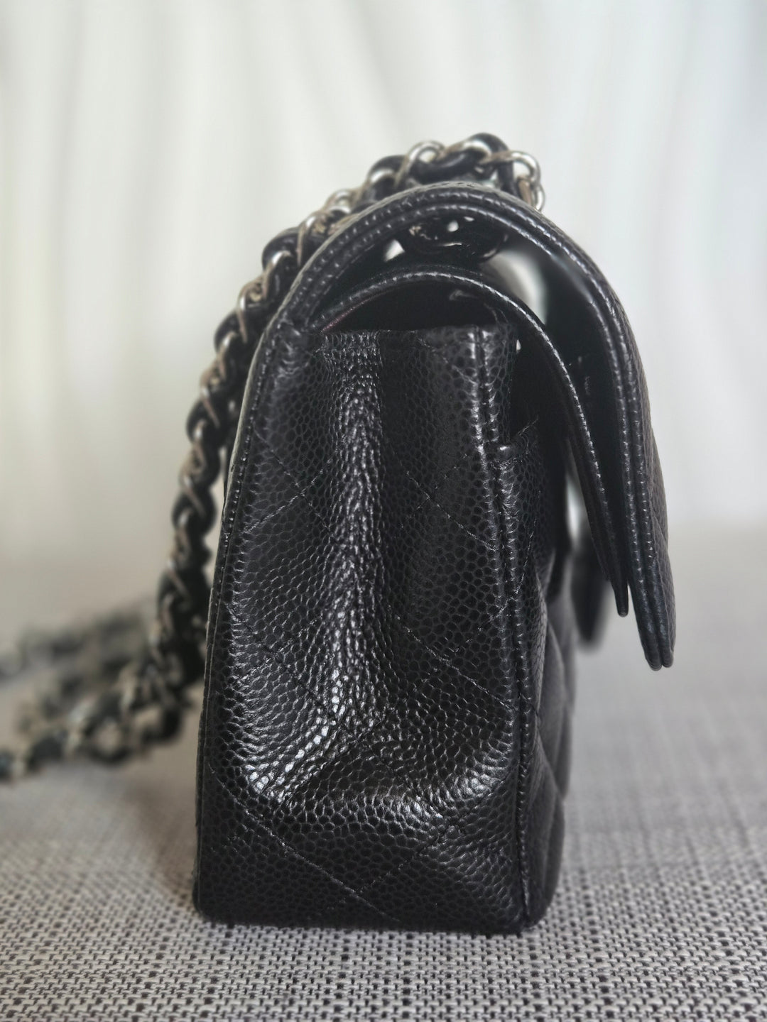 CHANEL series 29 2020 Black Caviar SHW SMALL Timeless Classic Double Flap Bag