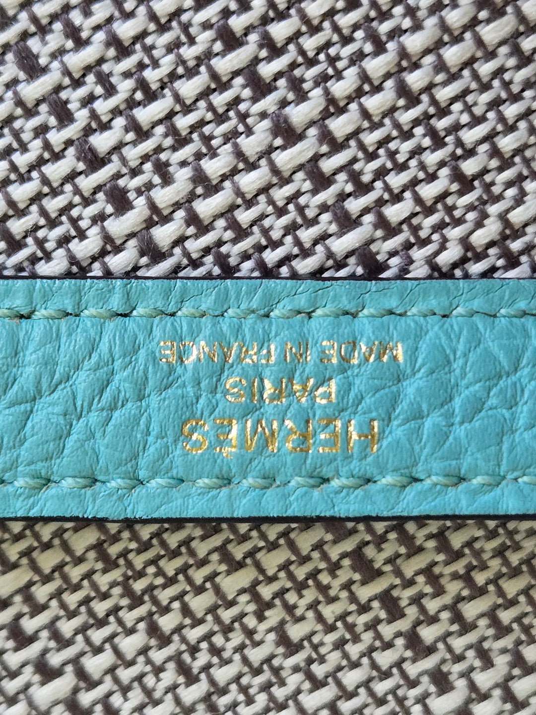 Hermes Kelly 28 in Bleu Atoll Togo Leather GHW
