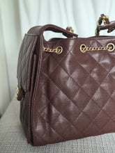 Load image into Gallery viewer, CHANEL 25K Collection Brown Caviar Aged GHW 25 Hobo Bag size SMALL
