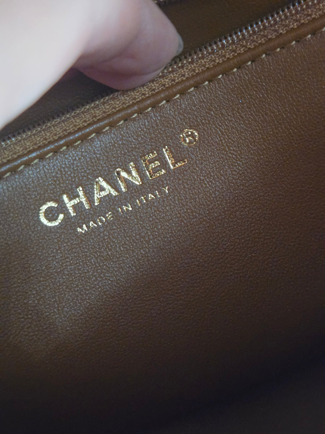 Chanel 24K 2024 Fall/Winter Collection Beige Brown Teddy Shearling MEDIUM flap Bag with Aged GHW