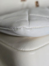 Load image into Gallery viewer, CHANEL 2022 22B Collection White Lambskin Rose Gold Hardware Trendy CC Flap Bag Size Small
