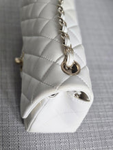 Load image into Gallery viewer, CHANEL series 23 2016 White Lambskin LGHW Mini Rectangular Flap Bag
