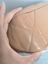 Load image into Gallery viewer, Chanel 19 in 22A/K collection Caramel Brown Lambskin with mixed HW Flap Bag size Small 26 cms
