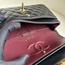 Load image into Gallery viewer, CHANEL Black Caviar GHW Small Timeless Classic Double Flap Bag Microchipped
