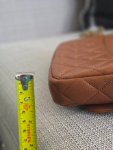 Load image into Gallery viewer, Chanel 2023 Caramel Brown Caviar Champagne GHW New Style Wallet on chain (WOC)
