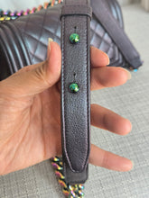 Load image into Gallery viewer, CHANEL series 21 16C Collection Iridescent Purple Calf skin Mermaid rainbow hardware SMALL Le Boy Flap Bag
