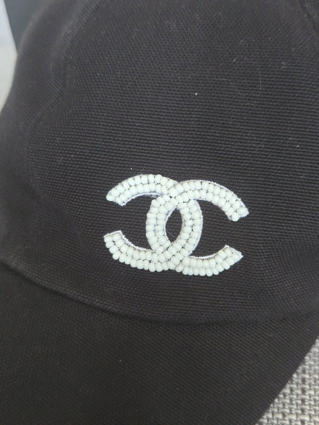 Chanel Black Cap