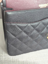 Load image into Gallery viewer, Chanel series 24 Black Caviar GHW Jumbo Timeless Double Flap Bag

