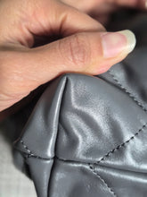 Load image into Gallery viewer, CHANEL 22 size Small in Grey Lambskin aged GHW with detachable pouch
