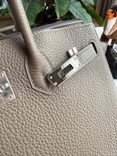 Load image into Gallery viewer, Hermes Etoupe Togo Leather PHW Birkin 30 stamp C 2018
