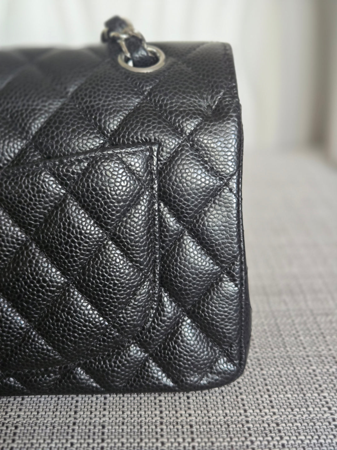 CHANEL series 29 2020 Black Caviar SHW SMALL Timeless Classic Double Flap Bag