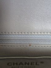Load image into Gallery viewer, CHANEL 21A light Grey Lambskin Aged GHW Mini Rectangular Flap Bag with Top Handle
