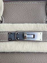 Load image into Gallery viewer, HERMES Etoupe Togo Leather PHW Birkin 30 stamp C 2018
