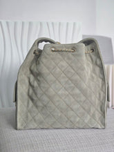 Load image into Gallery viewer, CHANEL 25C collection 2024/2025 cruise collection Khaki Suede Aged GHW 25 Hobo Bag size Medium
