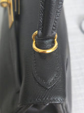 Load image into Gallery viewer, Hermes Noir/Black Epsom Leather GHW Kelly 28 stamp N 2010
