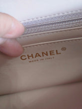 Load image into Gallery viewer, Chanel 23S 2023 Spring/Summer Collection Light Pink Lambskin champagne GHW Mini Rectangular Flap Bag
