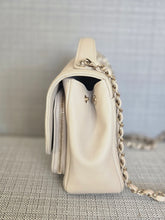 Load image into Gallery viewer, Chanel series 30 Beige Caviar Business Affinity Flap Bag size Medium with Champagne GHW
