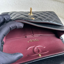 Load image into Gallery viewer, CHANEL Black Caviar GHW Small Timeless Classic Double Flap Bag Microchipped

