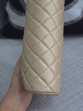 Load image into Gallery viewer, Chanel Series 16 2012 Pearly Gold Lambskin with GHW Classic Clutch
