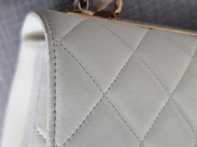 Load image into Gallery viewer, CHANEL 2022 22B Collection White Lambskin Rose Gold Hardware Trendy CC Flap Bag Size Small
