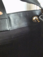 Load image into Gallery viewer, CHANEL 25A collection 2025 Black All Leather Calf skin Hobo Bag size Small
