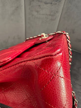 Load image into Gallery viewer, CHANEL 12A series 16 2012 Red Caviar SHW Medium Timeless ML Classic Double Flap Bag

