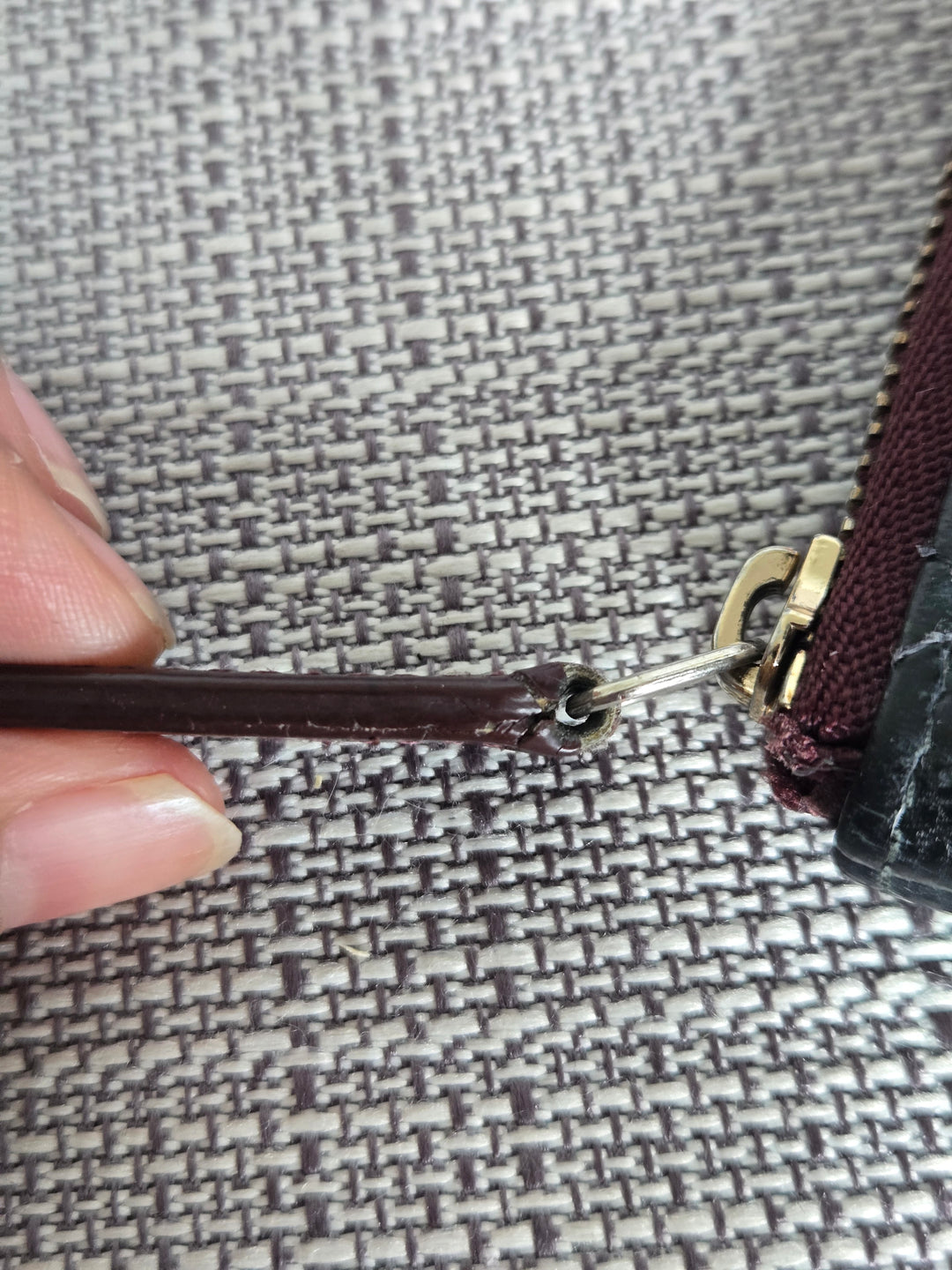 Chanel series 24 Black Caviar LGHW Mini O Case/Pouch