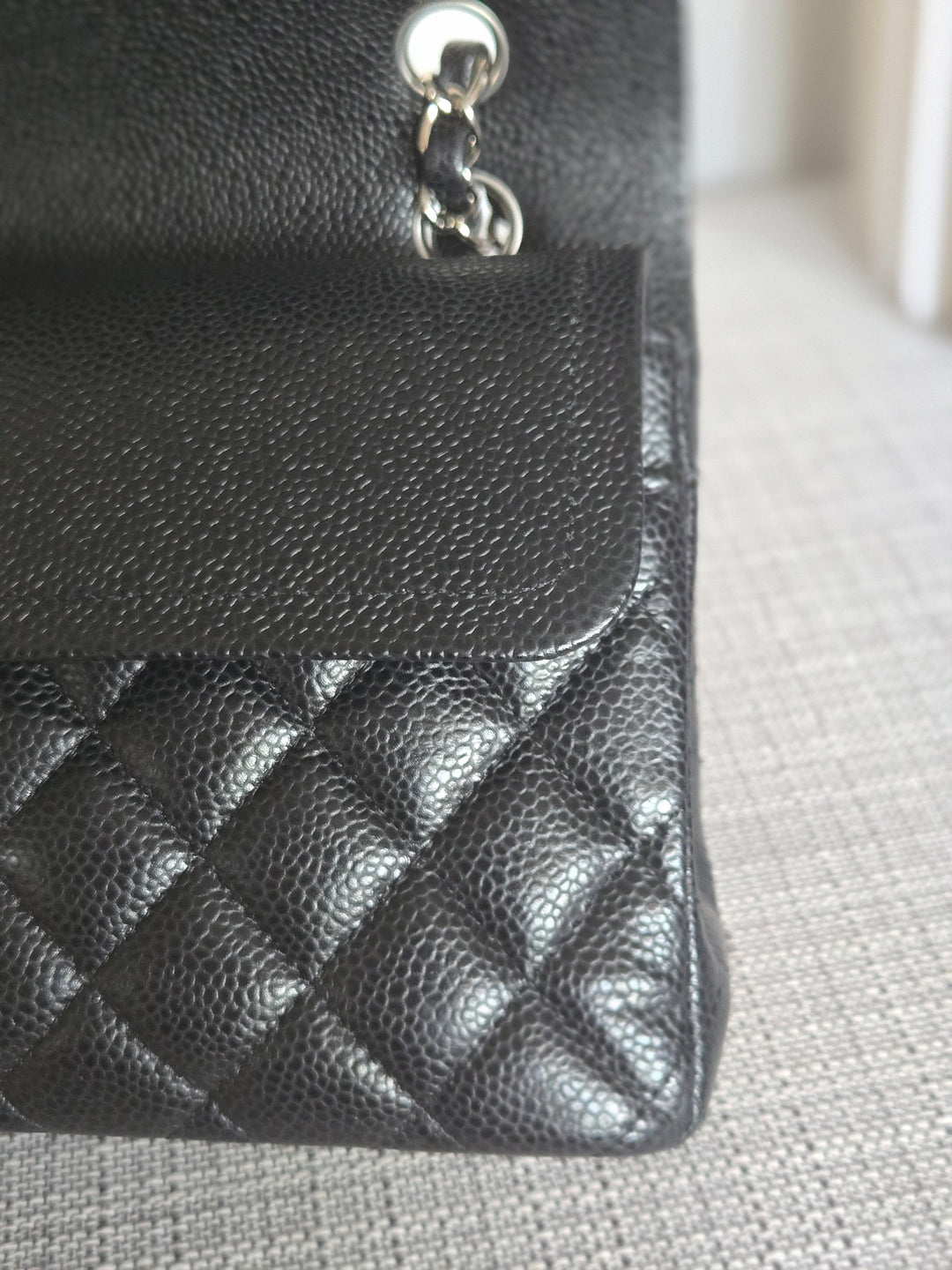 CHANEL series 29 2020 Black Caviar SHW SMALL Timeless Classic Double Flap Bag