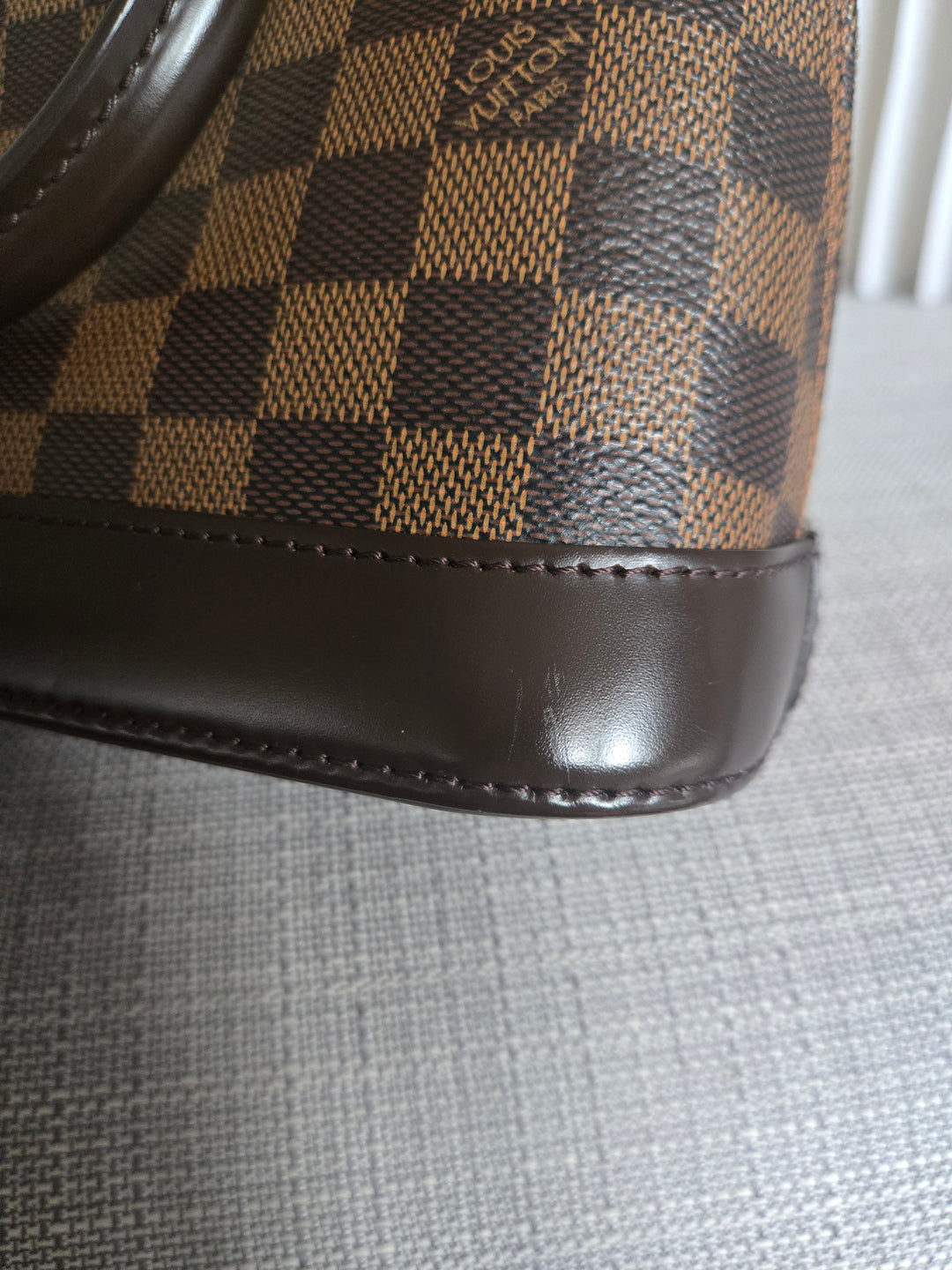 LOUIS VUITTON LV Alma BB Damier Ebene Monogram