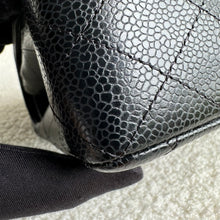 Load image into Gallery viewer, CHANEL Black Caviar GHW Small Timeless Classic Double Flap Bag Microchipped
