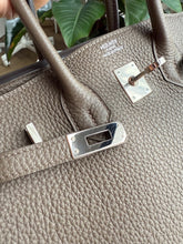Load image into Gallery viewer, Hermes Etoupe Togo Leather PHW Birkin 30 stamp C 2018
