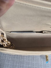 Load image into Gallery viewer, CHANEL series 15 2011/2012 Beige Clair Caviar GHW Medium ML Timeless Classic Double Flap Bag
