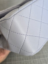 Load image into Gallery viewer, Chanel Light Purple/Lavender Lambskin Aged GHW Mini Rectangular Flap Bag with Top Handle
