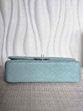 Load image into Gallery viewer, CHANEL 20C series 29 Tiffany Green Caviar LGHW Medium ML Timeless Classic Double Flap Bag
