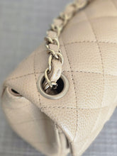 Load image into Gallery viewer, Chanel series 20 15C Collection Pearly Beige Caviar Brushed GHW Square Mini Flap Bag
