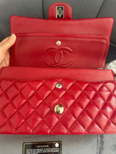 Load image into Gallery viewer, CHANEL 12A series 16 2012 Red Caviar SHW Medium Timeless ML Classic Double Flap Bag
