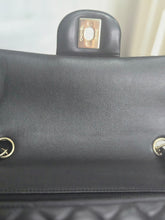 Load image into Gallery viewer, CHANEL Black Lambskin LGHW Mini Rectangular Flap Bag microchipped
