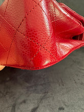 Load image into Gallery viewer, CHANEL 12A series 16 2012 Red Caviar SHW Medium Timeless ML Classic Double Flap Bag

