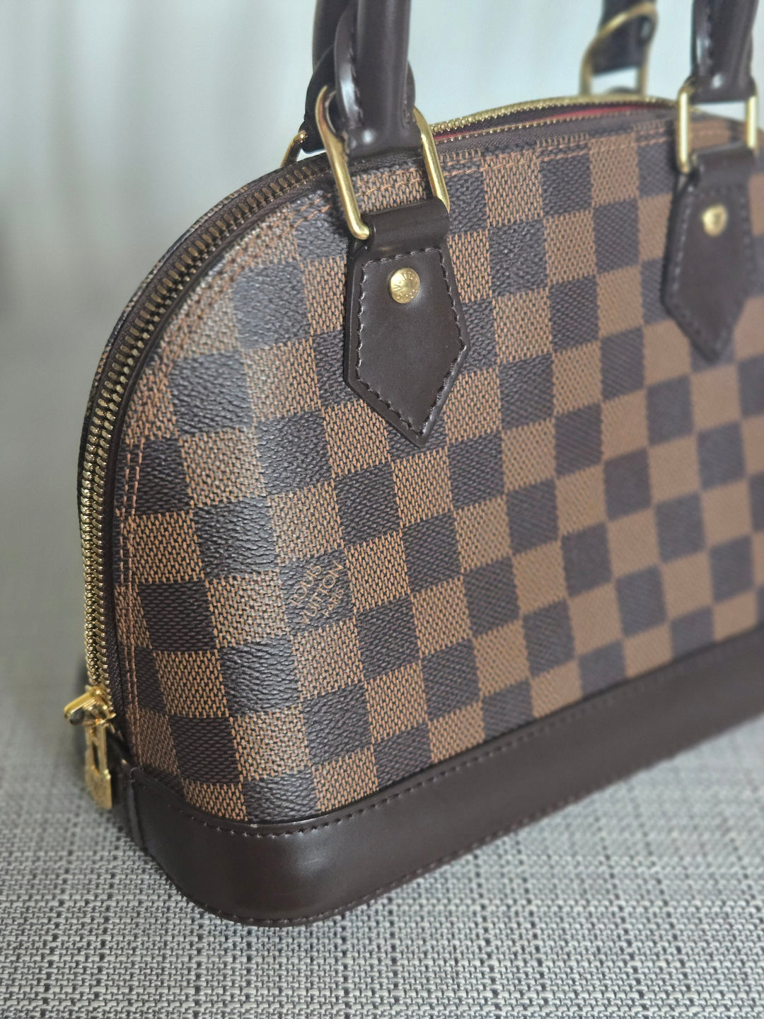 LOUIS VUITTON LV Alma BB Damier Ebene Monogram