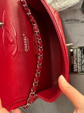 Load image into Gallery viewer, CHANEL 12A series 16 2012 Red Caviar SHW Medium Timeless ML Classic Double Flap Bag
