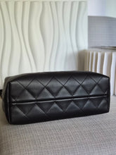 Load image into Gallery viewer, CHANEL 25A collection 2025 Black All Leather Calf skin Hobo Bag size Small
