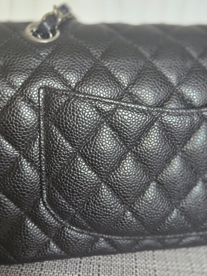 CHANEL series 29 2020 Black Caviar SHW SMALL Timeless Classic Double Flap Bag