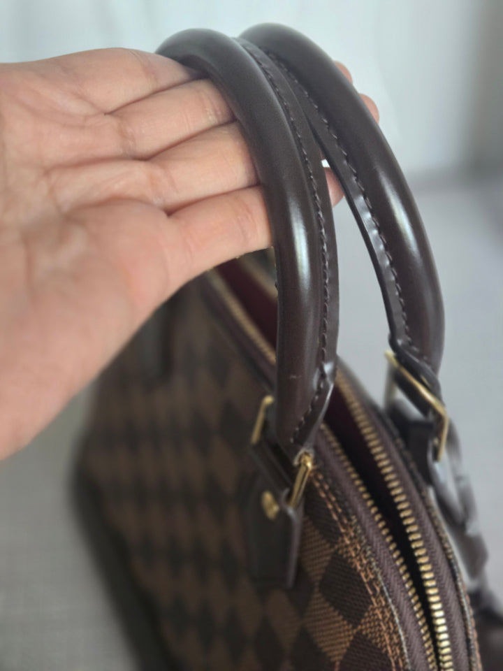 LOUIS VUITTON LV Alma BB Damier Ebene Monogram